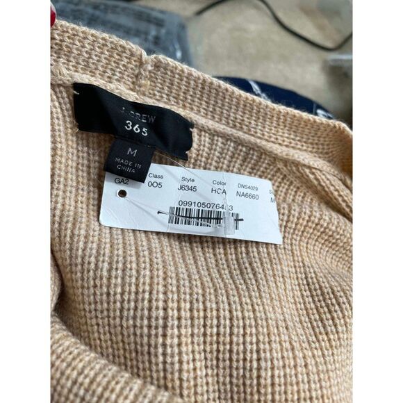 New J. Crew Women's Tie Waist Cardigan Sweater M - Picture 9 of 13